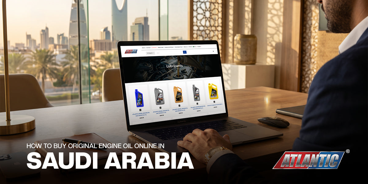 How to Buy Original Engine Oil Online in Saudi Arabia