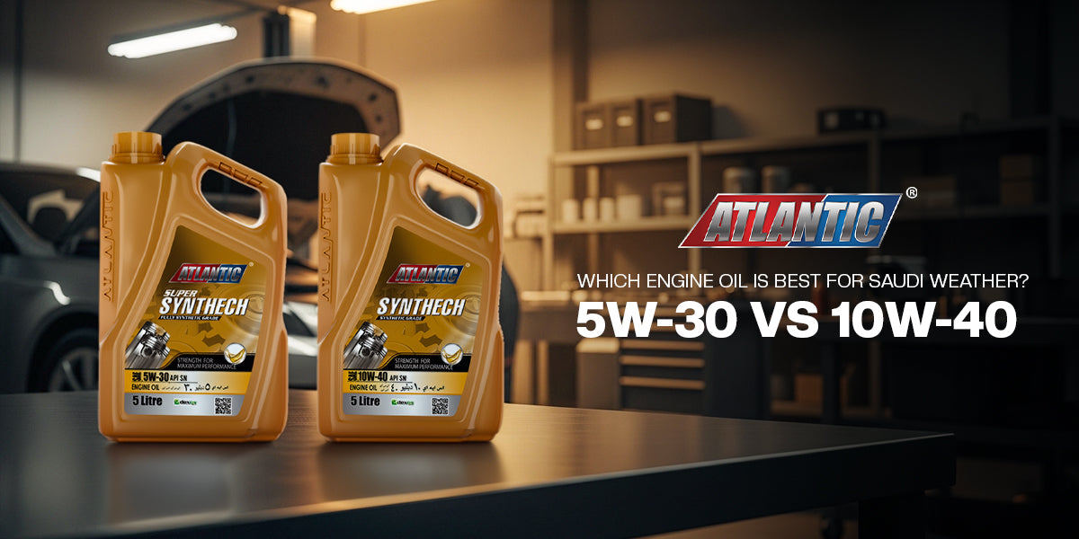 Which Engine Oil is Best for Saudi Weather? 5W-30 vs 10W-40