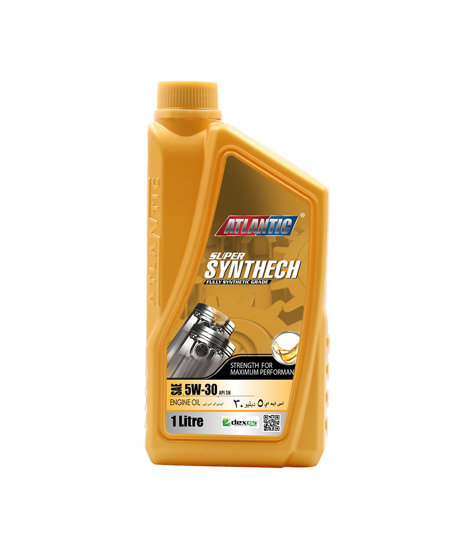 ATLANTIC SUPER SYNTHETIC ENGINE OIL SAE 5W30 API SN 1L